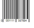 Barcode Image for UPC code 00011110875877