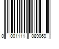 Barcode Image for UPC code 00011110890641