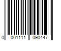 Barcode Image for UPC code 00011110904423