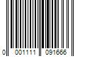 Barcode Image for UPC code 00011110916617