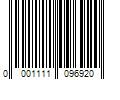 Barcode Image for UPC code 00011110969217