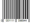 Barcode Image for UPC code 00011110969422