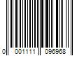 Barcode Image for UPC code 00011110969637