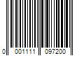 Barcode Image for UPC code 00011110972095