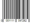 Barcode Image for UPC code 00011110972606