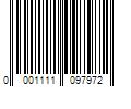 Barcode Image for UPC code 00011110979728