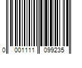 Barcode Image for UPC code 00011110992314