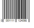 Barcode Image for UPC code 00011111240933