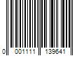 Barcode Image for UPC code 00011111396487