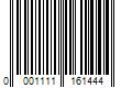 Barcode Image for UPC code 00011111614406