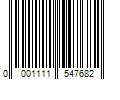 Barcode Image for UPC code 0001111547682