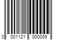 Barcode Image for UPC code 00011210000018