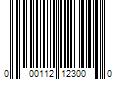 Barcode Image for UPC code 000112123000