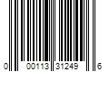 Barcode Image for UPC code 000113312496