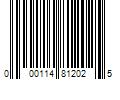 Barcode Image for UPC code 000114812025