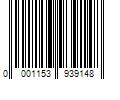 Barcode Image for UPC code 00011539391415