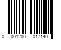 Barcode Image for UPC code 00012000171444