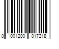 Barcode Image for UPC code 00012000172137