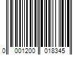 Barcode Image for UPC code 00012000183409