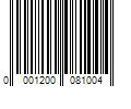 Barcode Image for UPC code 00012000810008