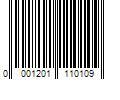 Barcode Image for UPC code 00012011101003