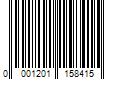 Barcode Image for UPC code 00012011584141