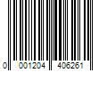 Barcode Image for UPC code 00012044062623