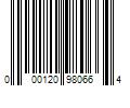 Barcode Image for UPC code 000120980664