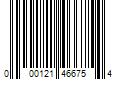 Barcode Image for UPC code 000121466754