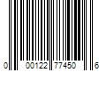 Barcode Image for UPC code 000122774506