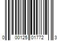 Barcode Image for UPC code 000125017723