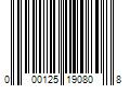 Barcode Image for UPC code 000125190808