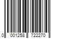 Barcode Image for UPC code 00012587222775