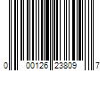 Barcode Image for UPC code 000126238097