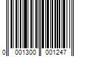 Barcode Image for UPC code 00013000012416