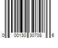 Barcode Image for UPC code 000130307086