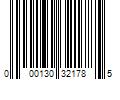 Barcode Image for UPC code 000130321785