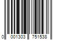 Barcode Image for UPC code 0001303751538