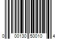 Barcode Image for UPC code 000130500104