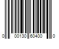 Barcode Image for UPC code 000130604000