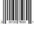 Barcode Image for UPC code 000130750301