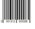 Barcode Image for UPC code 00013120000829