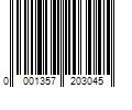 Barcode Image for UPC code 0001357203045