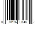 Barcode Image for UPC code 000136016487