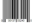 Barcode Image for UPC code 000137032400