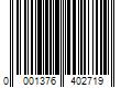 Barcode Image for UPC code 00013764027121