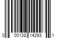 Barcode Image for UPC code 000138142931