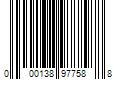 Barcode Image for UPC code 000138977588