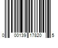 Barcode Image for UPC code 000139178205