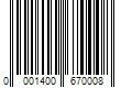 Barcode Image for UPC code 00014006700031